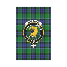 Load image into Gallery viewer, Haldane Tartan Flag Clan Badge