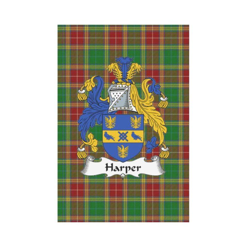 Harper Tartan Flag Clan Badge