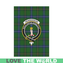 Load image into Gallery viewer, Henderson Tartan Flag Clan Badge K7
