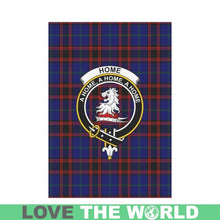 Load image into Gallery viewer, Home (Hume) Tartan Flag Clan Badge K7