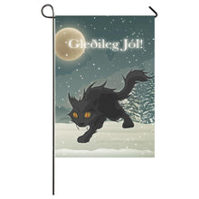 Load image into Gallery viewer, Iceland Yule Cat Garden Flag - Gledileg Jol | HOT Sale