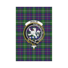 Load image into Gallery viewer, Inglis Tartan Flag Clan Badge