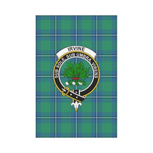 Load image into Gallery viewer, Irvine Tartan Flag Clan Badge
