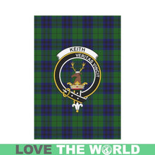 Load image into Gallery viewer, Keith Tartan Flag Clan Badge K7
