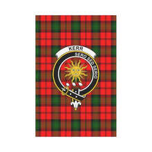 Load image into Gallery viewer, Kerr Tartan Flag Clan Badge