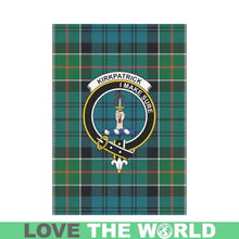 Load image into Gallery viewer, Kirkpatrick Tartan Flag Clan Badge K7