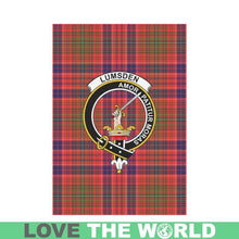 Load image into Gallery viewer, Lumsden Tartan Flag Clan Badge K7