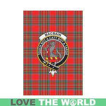 Load image into Gallery viewer, Macbain Tartan Flag Clan Badge K7
