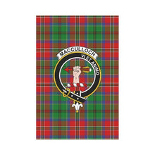 Load image into Gallery viewer, Macculloch Tartan Flag Clan Badge