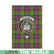Load image into Gallery viewer, Macdonald Of Clan Ranald Tartan Flag Clan Badge K7