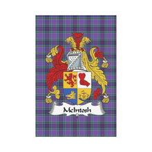 Load image into Gallery viewer, Mcintosh Tartan Flag Clan Badge