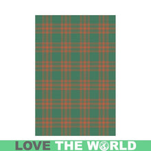 Load image into Gallery viewer, Menzies Green Ancient Tartan Flag K5