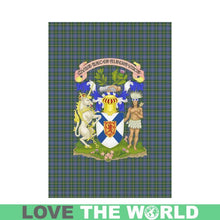 Load image into Gallery viewer, Nova Scotia Tartan Coat Of Arms Garden Flag K5