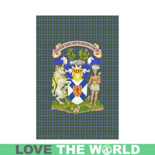Load image into Gallery viewer, Nova Scotia Tartan Coat Of Arms Garden Flag K5