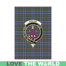 Load image into Gallery viewer, Ogilvie Tartan Flag Clan Badge K7