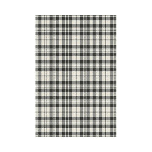 Scott Black White Ancient Tartan Flag