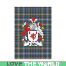 Load image into Gallery viewer, Shields Tartan Flag Clan Badge K7