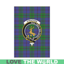 Load image into Gallery viewer, Strachan (Strain) Tartan Flag Clan Badge K7